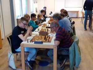 Match Junioren vs Senioren dag 1