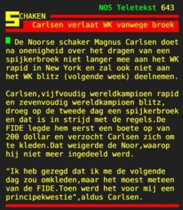 WK Rapid: Carlsen exit