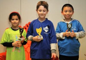 Winnaars schoolschaken groep 2/3/4