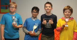 Winnaars schoolschaken groep 6
