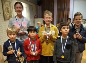 Prijswinnaars tweede periode kleine zaal