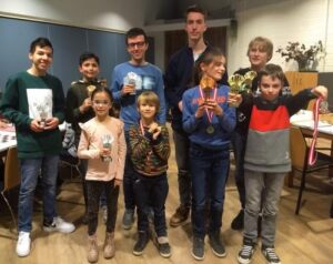 Prijswinnaars 1e periode grote zaal