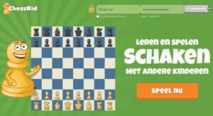 Vrijdags online schaken met Chesskid