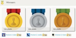14e speelronde Chesskid