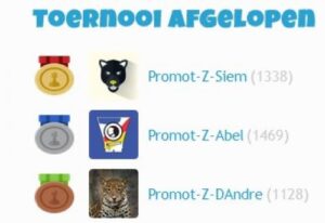 Chesskid uitslagen 19-2
