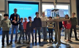 Djezz en Abel 3e met HSB tijdens Hutton-toernooi in Hengelo