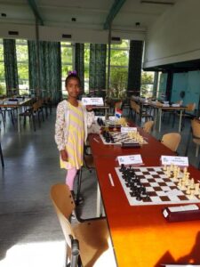 Ayleanna in actie op het NK-D