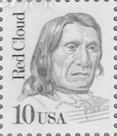 Red Cloud stamp-zw1