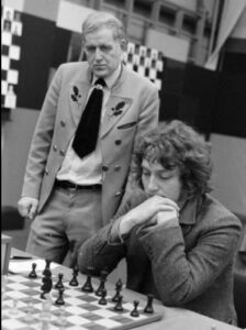 Oude foto van Jan Timman